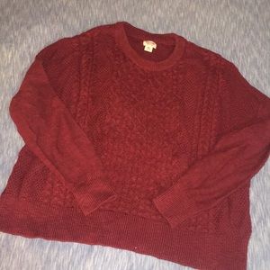 Red Target Sweater
